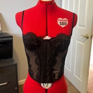 Out From Under modern love corset top sz M Urban Outfitters NEW never worn